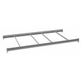 Shelf, 48 in D, 96 in W, Industrial Gray