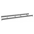 Shelf, 24 in D, 96 in W, Industrial Gray