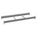 Shelf, 24 in D, 60 in W, Industrial Gray