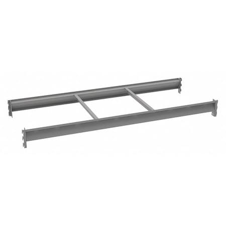 Shelf, 24 in D, 60 in W, Industrial Gray