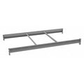 Shelf, 36 in D, 60 in W, Industrial Gray