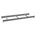 Shelf, 24 in D, 72 in W, Industrial Gray