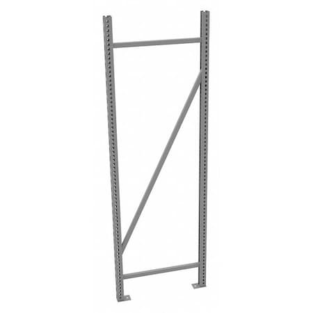 Upright Frame, 24 in D, 1 3/4 in W, Gray