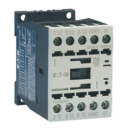 IEC Magnetic Contactor, 1NO, 24V AC, 3 P, Non-Reversing, Screw