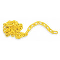 Plastic Chain, Polyethylene, 100 ft Length, Yellow