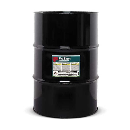 Presolve Degreaser, 55 Gal Drum, Liquid, Clear Water-White