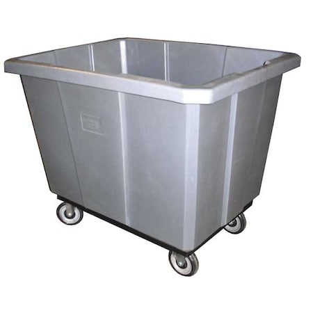Cube Truck, 1/2 cu. yd., 600 lb. Cap, Gray, Overall Height: 31
