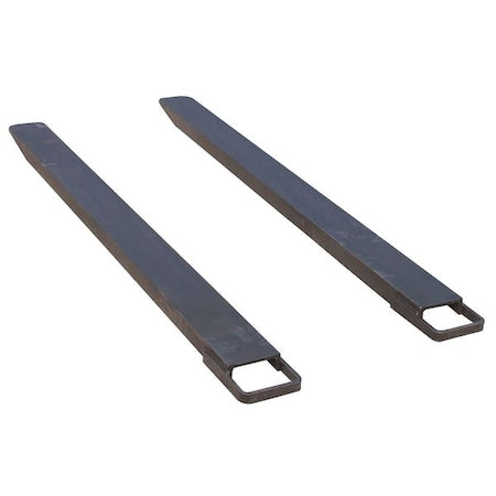 Fork Extensions, Black, 6 x 84 In, Pk2