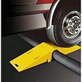 Cable Protector, 8-1/8 in H, 63 in L, 17-1/2 in W, 1 Channel, Polyurethane, Yellow