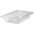 Food/Tote Box, 18 in L, Clear