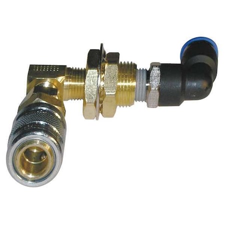 Air Quick Disconnect, 1x2-1/2x1, Natural