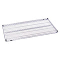 Wire Shelf, 24"D x 36"W x 1-1/8"H, Chrome, PK5