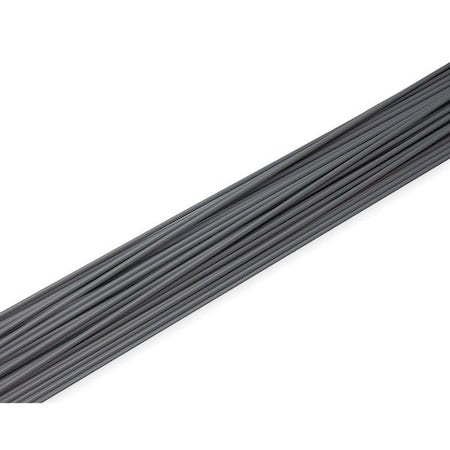Welding Rod, PVC, 1/8 In, Gray, PK34