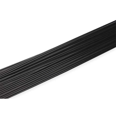 Welding Rod, HDPE, 5/32 In, Black, PK35
