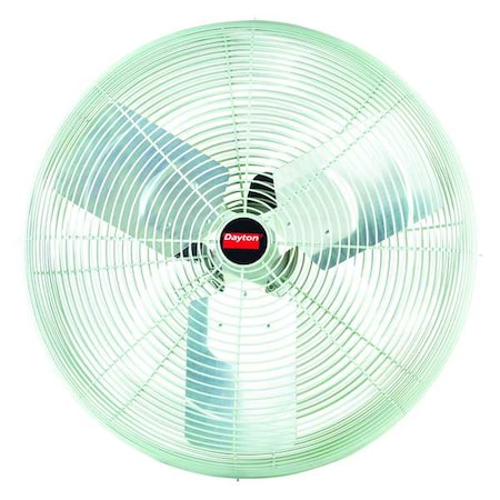 High Ambient Air Circulator, Ceiling, IBeam, Pedestal, Wall Mount, 24 in Blade Dia, 115V, 6,400 cfm