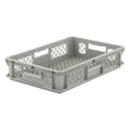 Vented & Stackable Straight Wall Storage Container, 5.2 gal, 15-3/4 in L x 11-7/8 in W x 8-3/4 in H