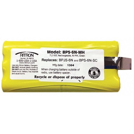 SKU#:4VM33, MFR#:BPS-6N-MH, 1200mAh