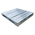 Galvanized steel Pallet, 48 in L, 40 in W, 5 3/8 in H, 10, 000 lb Dynamic