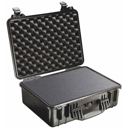 Black Protective Case, 19.8"L x 15.8"W x 7.4"D