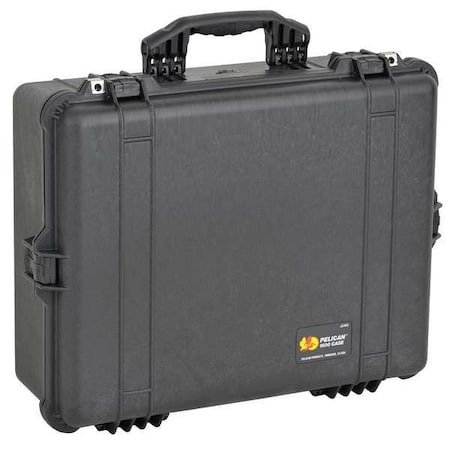 Black Protective Case, 24.39"L x 19.36"W x 8.79"D