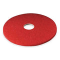 Buffing Pad, 16 In, Red, PK5