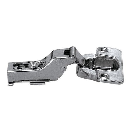 Spring Hinge, Stainless Steel, Half Surface Mounting, 1 1/2 in Leaf W x 2 1/8 in Leaf H, polished
