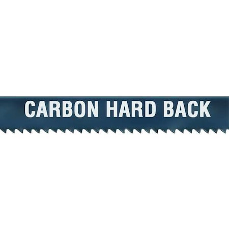 Band Saw Blade, 7 ft. 9-1/2 in L, 1/4" W, 14 TPI, Carbon Steel, 0.025" Thick