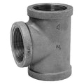 Reducing Tee Reducing Tee, 1"" x 1/2"" x 3/4"" Pipe, FNPT, Malleable Iron, Class 150