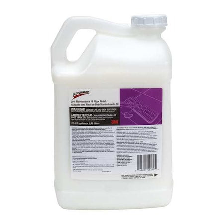 Floor Finish, 2.5 gal., Low, PK2