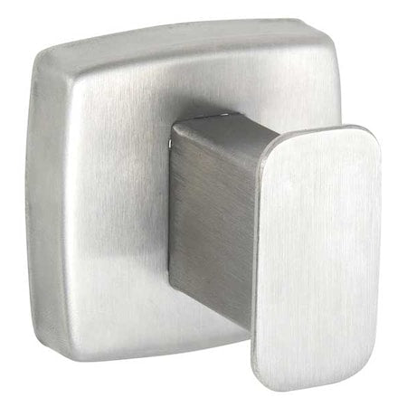 Bathroom Hook, 1 Hook, 2In D, Satin