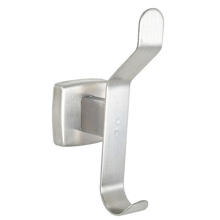 Hat & Coat Hook, 2 Hook, 2In D, Satin