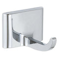2 1/8 in W x 1 1/2 in H, Zamac, Bathroom Hook