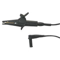 Test Clip Lead, CAT III 1000V, CAT IV 600V, Shrouded Banana Plug, 3 ft., Double Insulation
