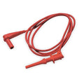 Test Clip Lead, CAT II 300V, Shrouded Banana Plug, 3 ft. 4", Red