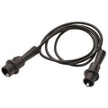 Patch Cord, Alligator Clip on Both Ends, 40", Silicone, Black