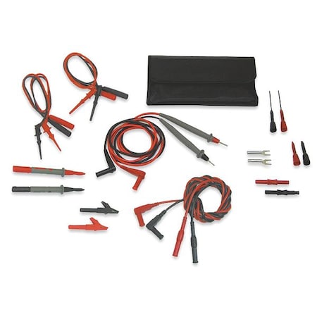 Test Lead Kit, 1000 V, 4 ft