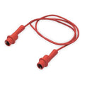Patch Cord, Alligator Clip on Both Ends, 40", Silicone, Red