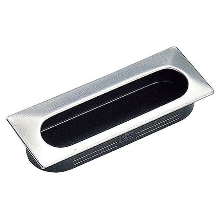 Recessed Pull Handle, Snap-In, Satin, Satin, Snap-in