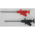 Modular Test Probe, CAT III 1000V, CAT IV 600V, 4mm Banana Socket, 6-5/16", Black, Red