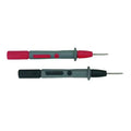 Modular Test Probe, CAT III 1000V, CAT IV 600V, 4mm Banana Socket, 4-5/8", Black, Red
