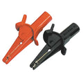 Modular Large Alligator Clip, CAT III 1000V, CAT IV 600V, Safety Sheathed 4mm Banana Jack, 3-7/8"