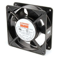 Axial Fan, Square, 115V AC, 1 Phase, Cast Aluminum, 4 11/16 in W.