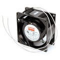 Standard Square Axial Fan, Square, 115V AC, 1 Phase, Cast Aluminum, 3 1/8 in W.