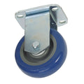 Rigid NSF-Listed Plate Castr, Poly, 3-1/2 in., 250 lb.