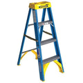 4 ft Fiberglass Stepladder, 250 lb Capacity