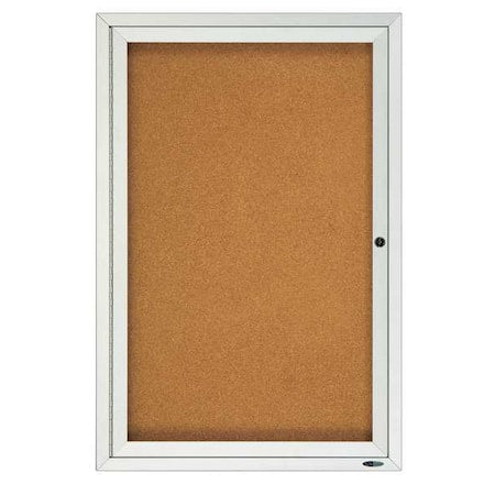 Enclosed Outdoor Bulletin Board 24 x 36", 1 Door