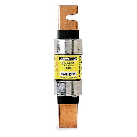 UL Class Fuse, RK1 Class, LPN-RK-SP Series, Time-Delay, 200A, 250V AC, Non-Indicating