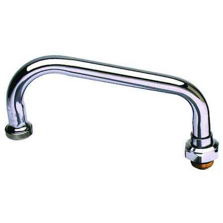 Swing Nozzle, Faucet, Brass, Length 10 In