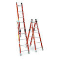 Multipurpose Ladder, Fiberglass, 375 lb Load Capacity