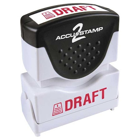 Microban Message Stamp, Draft, 3/8"